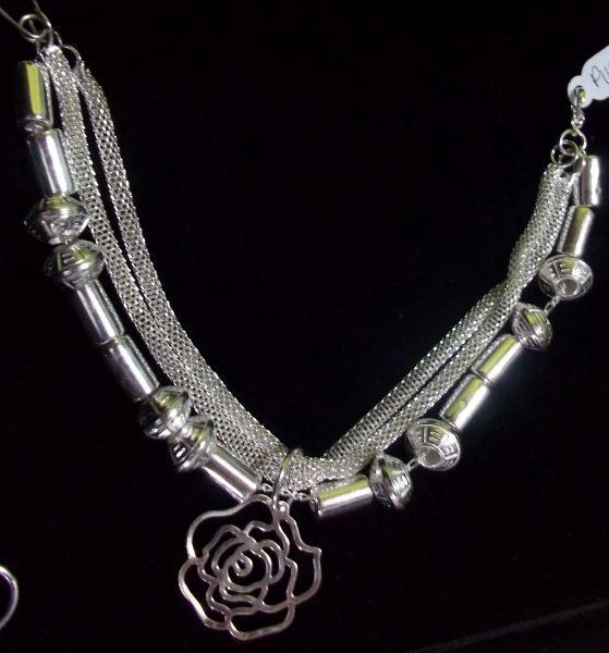 Pulseira Tripla em Prata