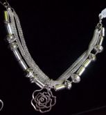 Pulseira Tripla em Prata